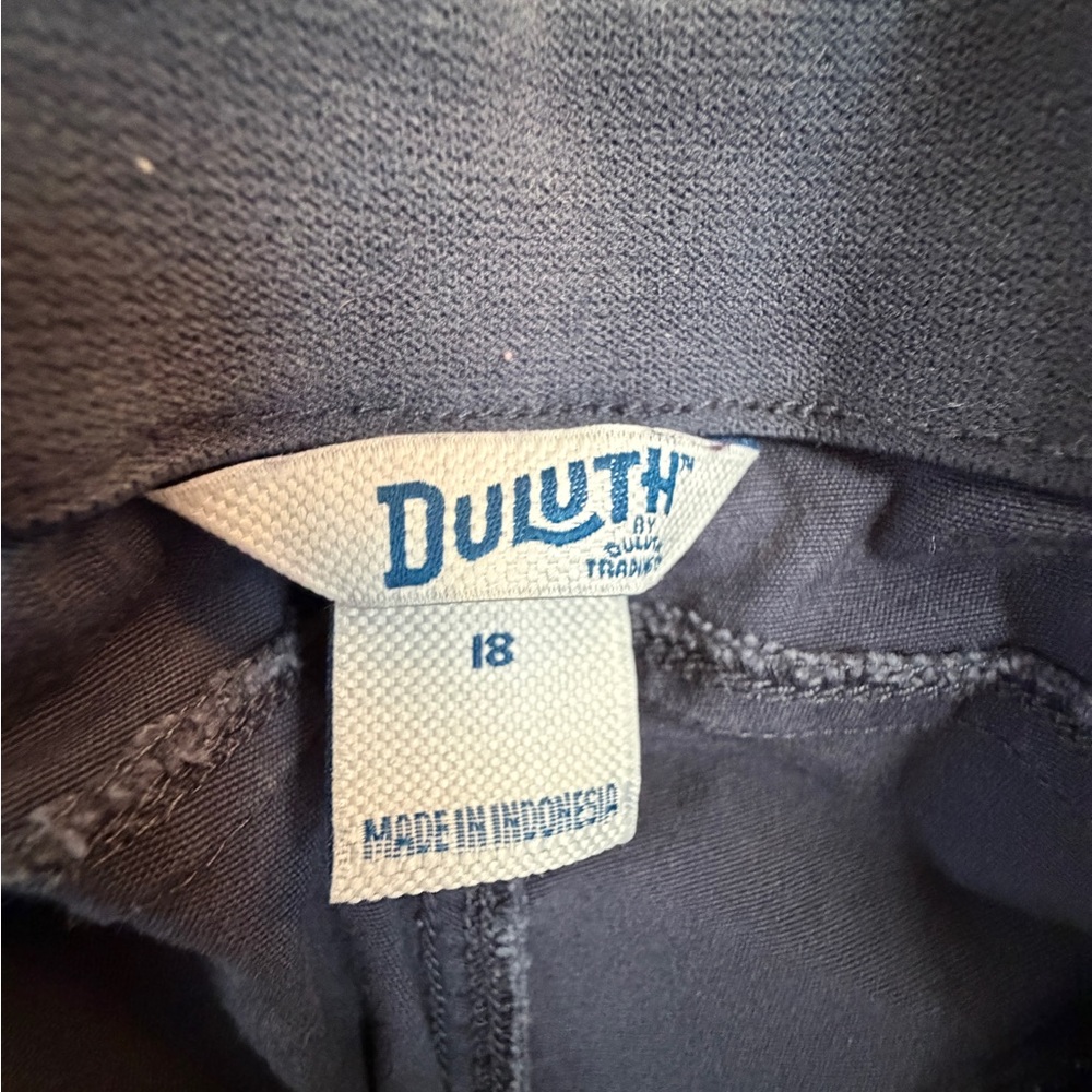 Duluth Trading Co Women's Gray Joggers - Picture 3 of 6